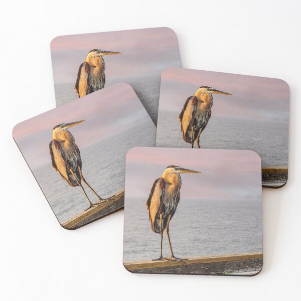 Item preview, Great Blue Heron Navarre Pier designed and sold by mljdwhite.
