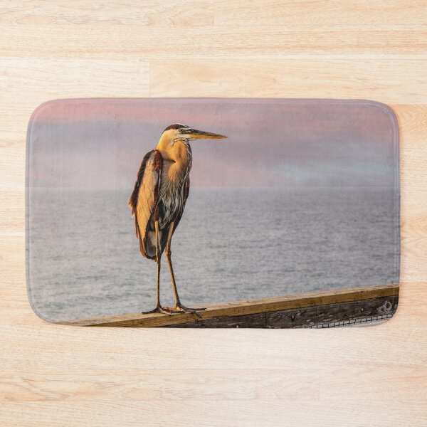 Item preview, Great Blue Heron Navarre Pier designed and sold by mljdwhite.