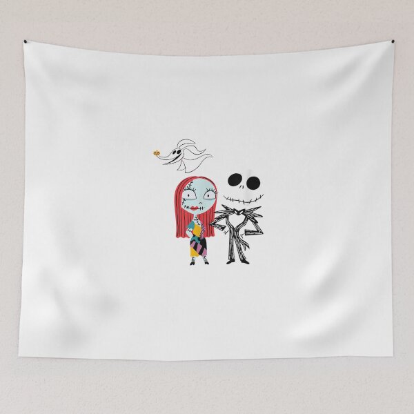 Item preview, Nightmare Before Christmas Jack and Sally designed and sold by tubbyfrail.
