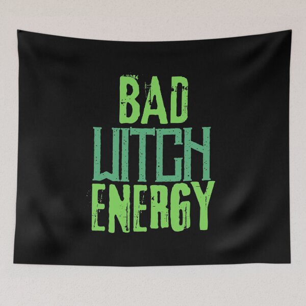 Item preview, Bad Witch Energy Halloween Vintage Grunge designed and sold by ACC .