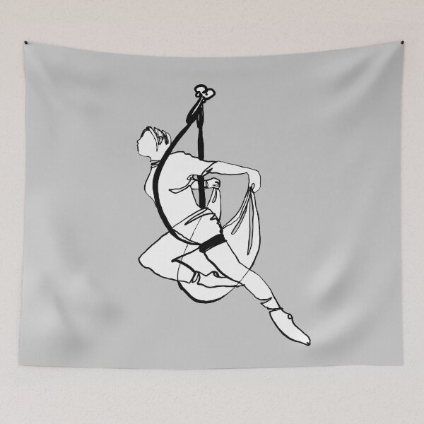 Item preview, Aerial Yoga - Grey designed and sold by Arkneer.
