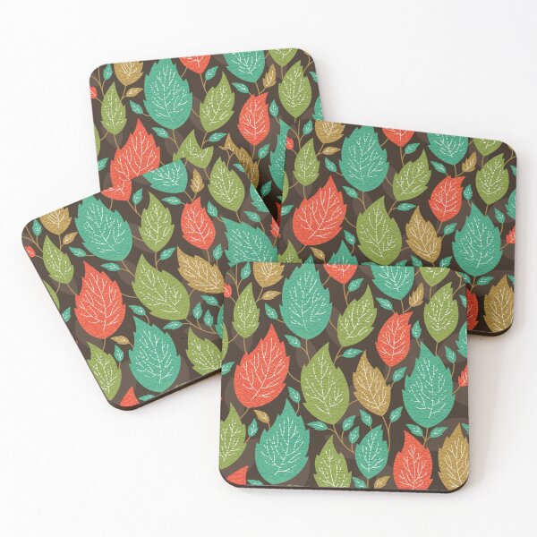 Item preview, Seamless pattern with beautiful leaves designed and sold by Gurshnet68.