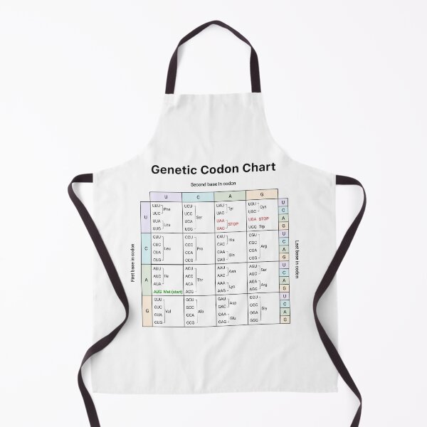 Aperçu de l'œuvre Tableau des codons génétiques créée et vendue par labstud.