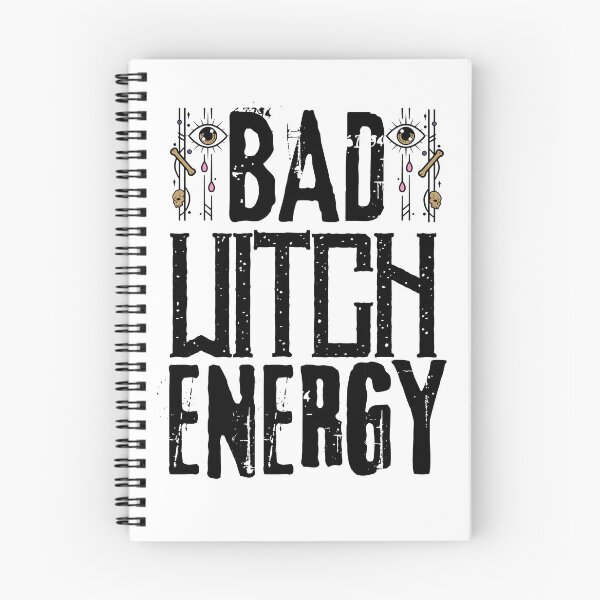 Item preview, Bad Witch Energy Halloween Vintage Grunge Occult Symbols designed and sold by ACC .