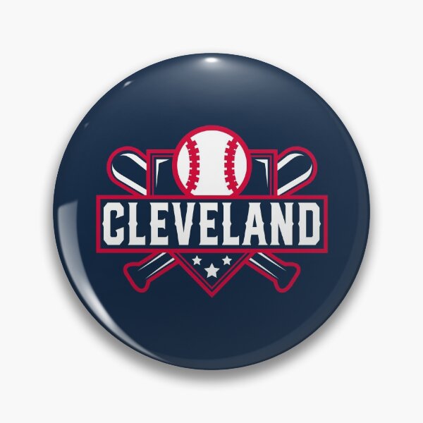 Item preview, Cleveland Baseball Home Plate Crossed Bats designed and sold by toutwearapparel.