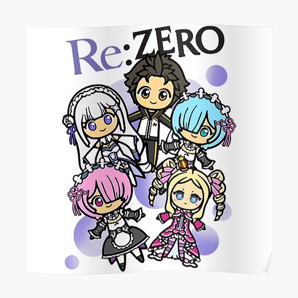 Rezero Season 2 Posters Redbubble