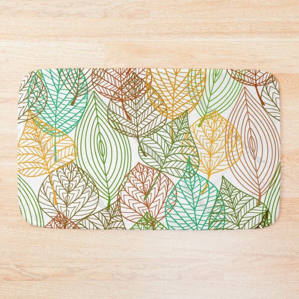 Item preview, Seamless pattern with beautiful leaves designed and sold by Gurshnet68.