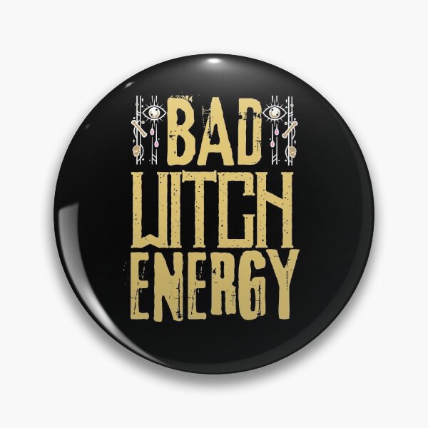 Item preview, Bad Witch Energy Halloween Vintage Grunge Occult Symbols designed and sold by ACC .