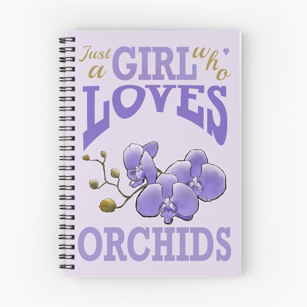 Item preview, Just a girl who loves orchids designed and sold by weilertsen.