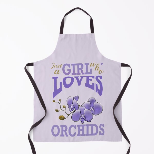 Item preview, Just a girl who loves orchids designed and sold by weilertsen.
