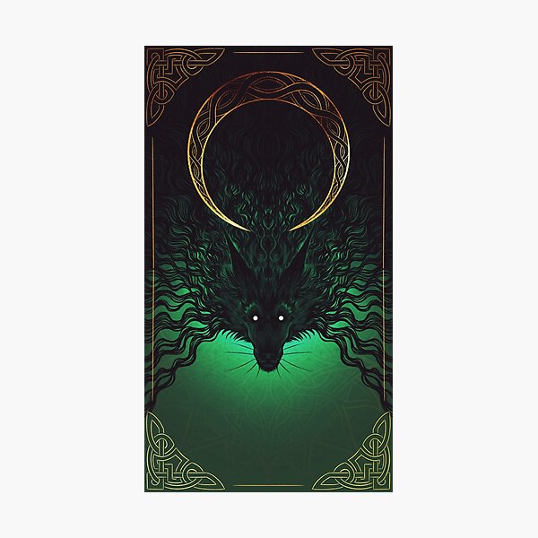 Celtic Fox Photographic Print