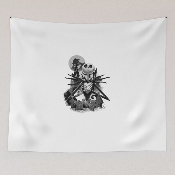 Item preview, Nightmare Before Christmas Jack Night Scene designed and sold by tubbyfrail.