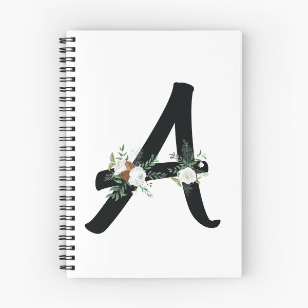 Item preview, Floral letter A - flower designed and sold by cruzzcreation.