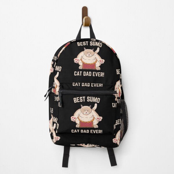 Item preview, Best Sumo Cat Dad Ever designed and sold by Windmill Wildflowers.