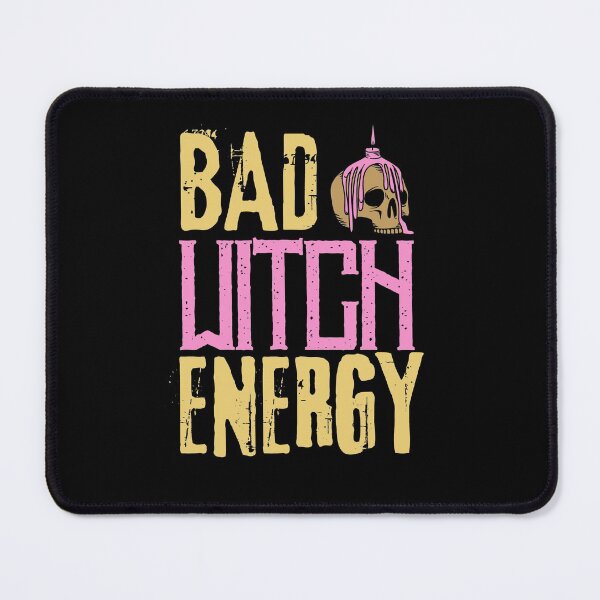 Item preview, Bad Witch Energy Halloween Vintage Grunge Skull and Candle designed and sold by ACC .