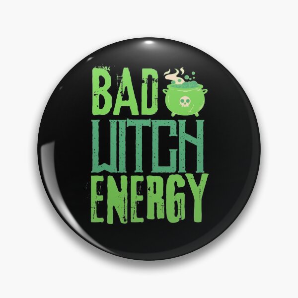Item preview, Bad Witch Energy Halloween Vintage Grunge Cauldron. designed and sold by ACC .
