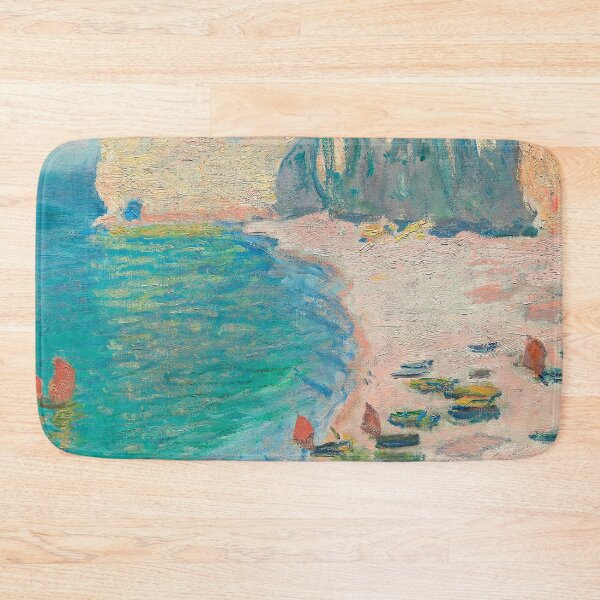 Item preview, The Beach and the Falaise D'amont by Claude Monet designed and sold by redoARTstore.
