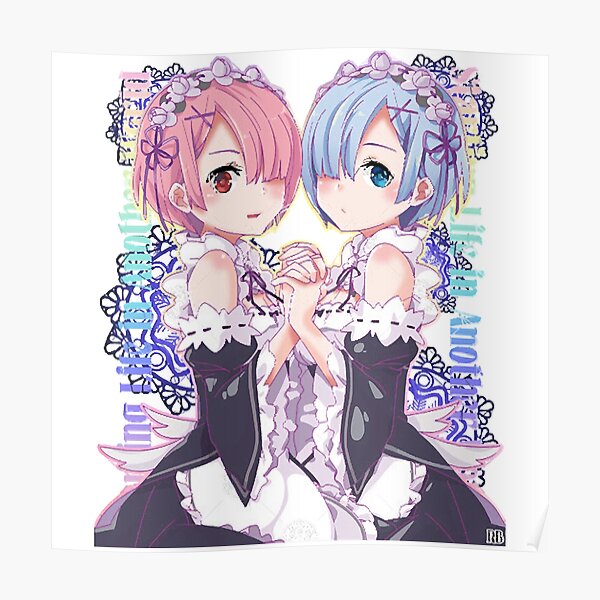 Rezero Season 2 Posters Redbubble