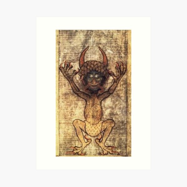 Codex Gigas Art Print