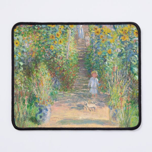 Item preview, The Artist's Garden at Vétheuil by Claude Monet designed and sold by redoARTstore.