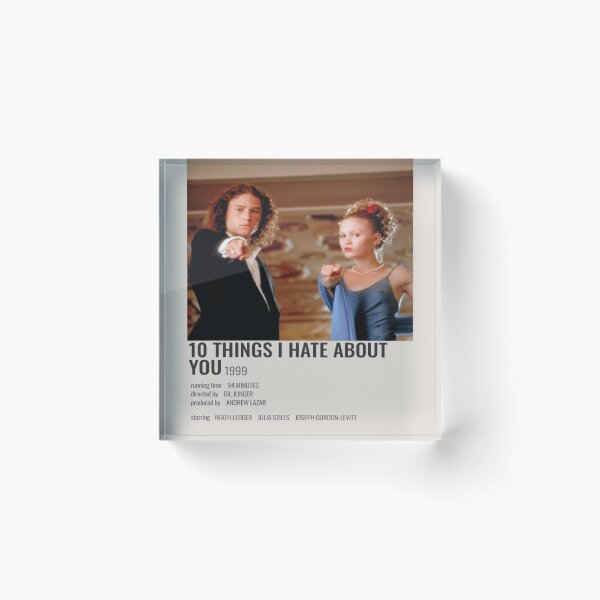 Item preview, 10 Things I Hate About You (1999) Movie designed and sold by LovedPosters.