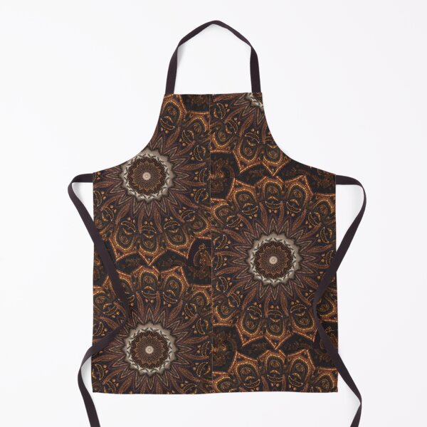 Item preview, Copper and Black Paisley Mandala designed and sold by Paul Bridgeman.