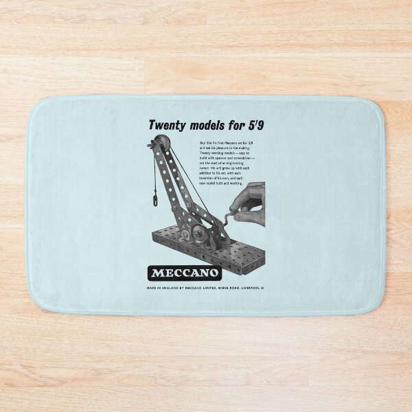Item preview, CONSTRUCTION TOY - ADVERT designed and sold by ThrowbackAds.