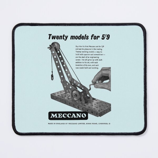 Item preview, CONSTRUCTION TOY - ADVERT designed and sold by ThrowbackAds.