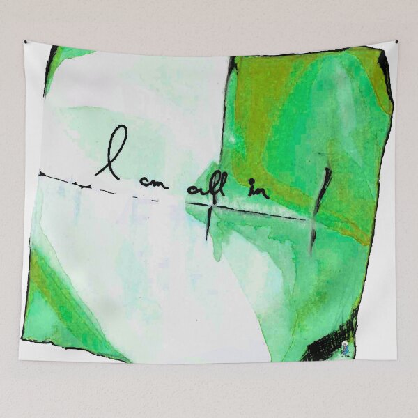 Item preview, WE 'I am all in' love message designed and sold by JuHasTried.