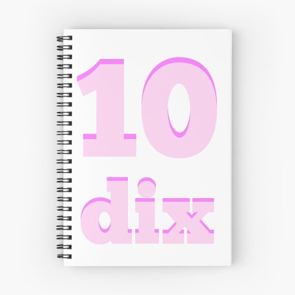 Item preview, Baby learns the number ten in French pink designed and sold by jshek8188.