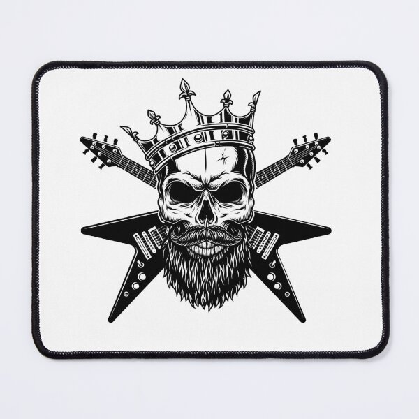 Item preview,  skull king of rock designed and sold by elvisRD.