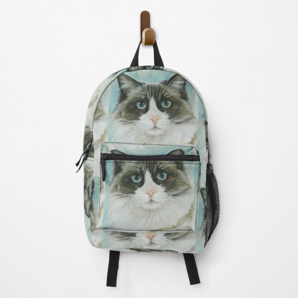 Item preview, Ragdoll Portrait in Color designed and sold by BarbBarcikKeith.