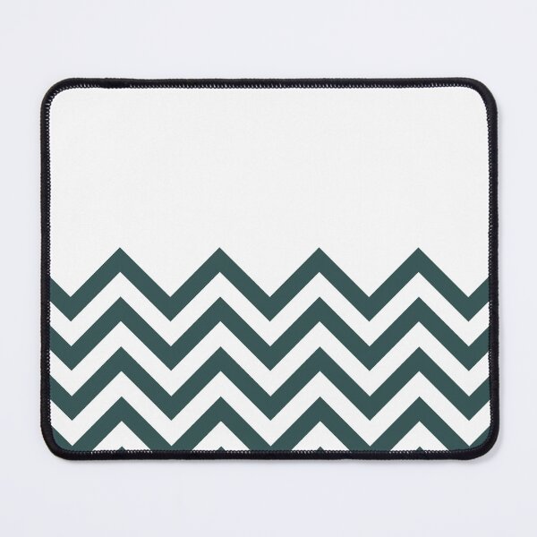Item preview, Chevron Tidewater Green and White Concept Pattern designed and sold by likebakerdo.