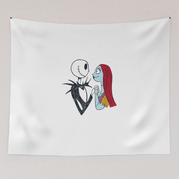 Item preview, The Nightmare Before Christmas Jack and Sally designed and sold by tubbyfrail.