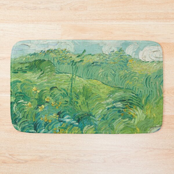 Artikelvorschau, Grüne Weizenfelder von Vincent Van Gogh entworfen und verkauft von redoARTstore.
