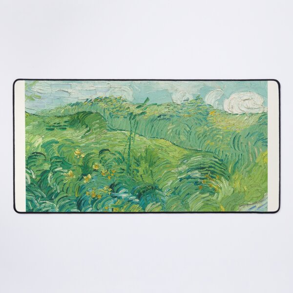 Artikelvorschau, Grüne Weizenfelder von Vincent Van Gogh entworfen und verkauft von redoARTstore.