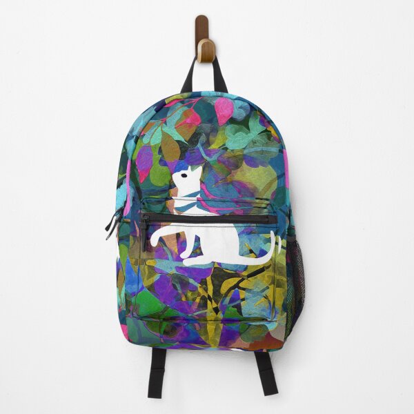 Item preview, Kawaii Adorable Cat with Abstract Pattern, Popoki 809 designed and sold by VinBasis.
