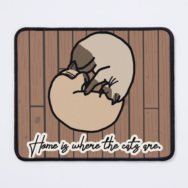 Item preview, Home is where the cats are: Siamese designed and sold by SimplyPride.