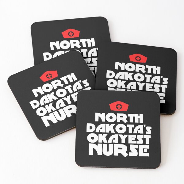 Item preview, North Dakota's Okayest Nurse designed and sold by DAFIN.