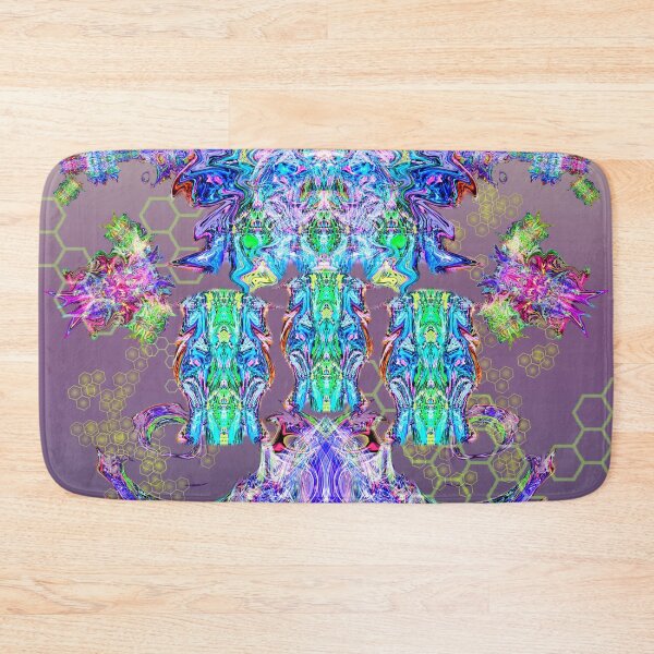 Item preview, Chrome Psy Symmetry Totem designed and sold by Discordant Dreams Art.