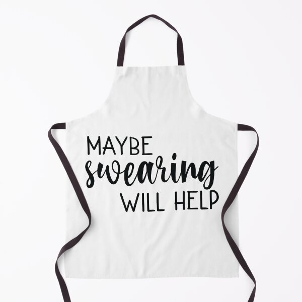 Item preview, Maybe swearing will help designed and sold by PeachesMommy.