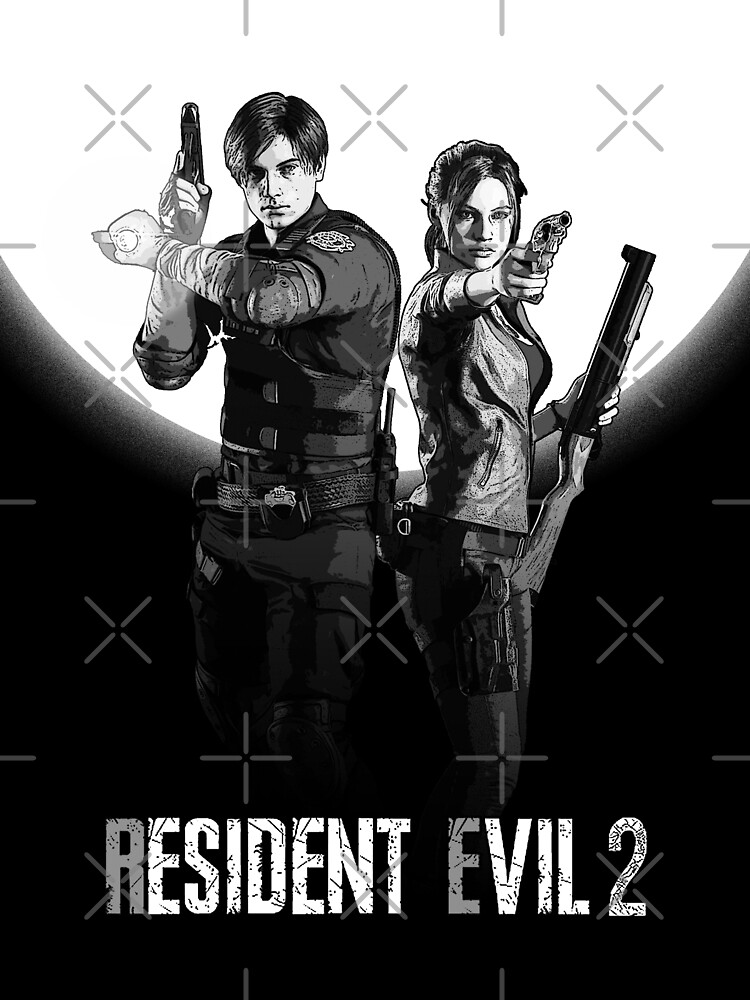 Resident Evil 2 Remake / Leon Kennedy and Claire Redfield Poster