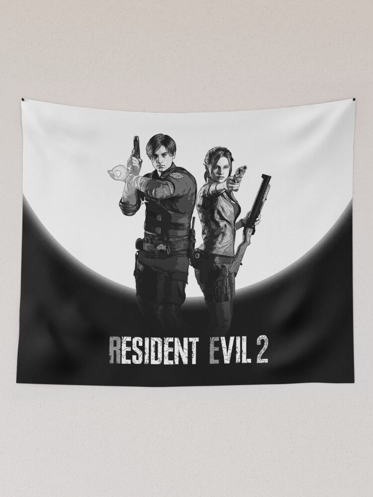 Resident Evil 2 Remake / Leon Kennedy and Claire Redfield Poster
