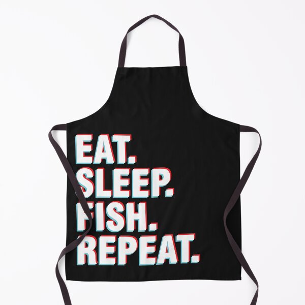 Item preview, 3D Effect. Eat. Sleep. Fish. Repeat. designed and sold by SweetLog.