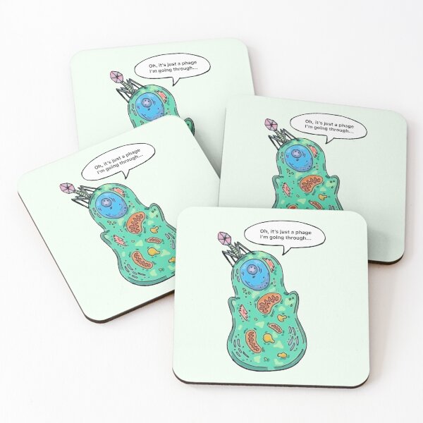 Item preview, Bacteria Bacteriophage. Oh, It's just a phage I'm going through... designed and sold by labstud.