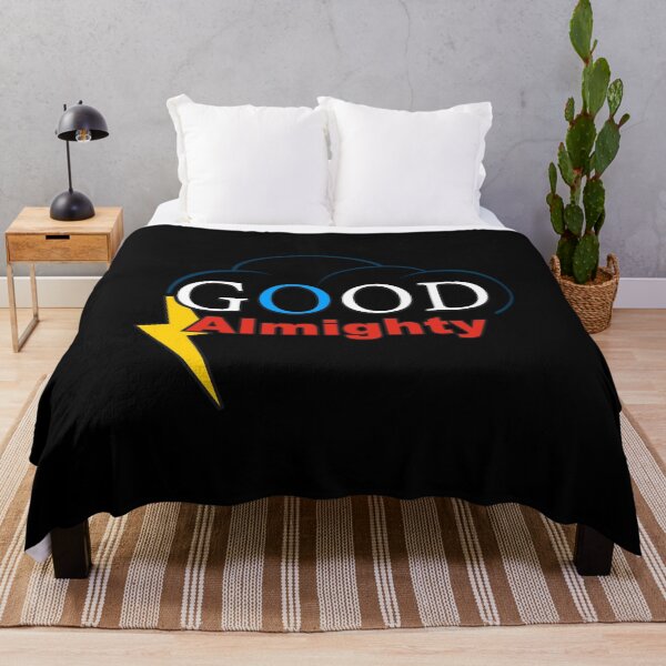 Item preview, Good Almighty or Good God Almighty (play on words) | Logo-Type Design with Clouds and Lightning designed and sold by CupHat-t-shirts.