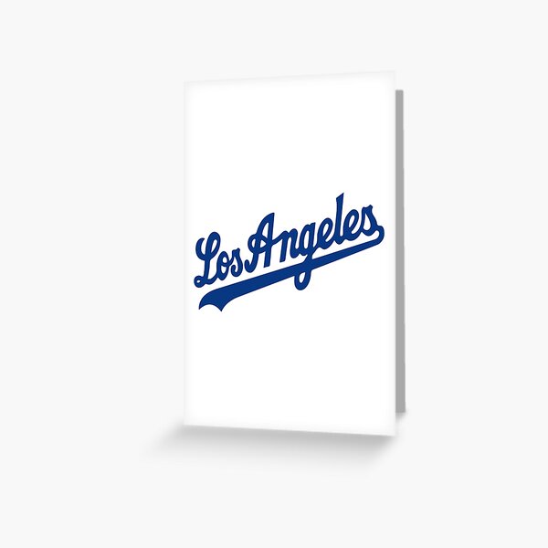 Los angeles dodgers Skull Greeting Card for Sale by ednagarner