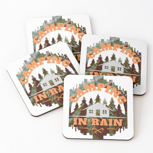 Item preview, Camping In Rain designed and sold by Anupol.