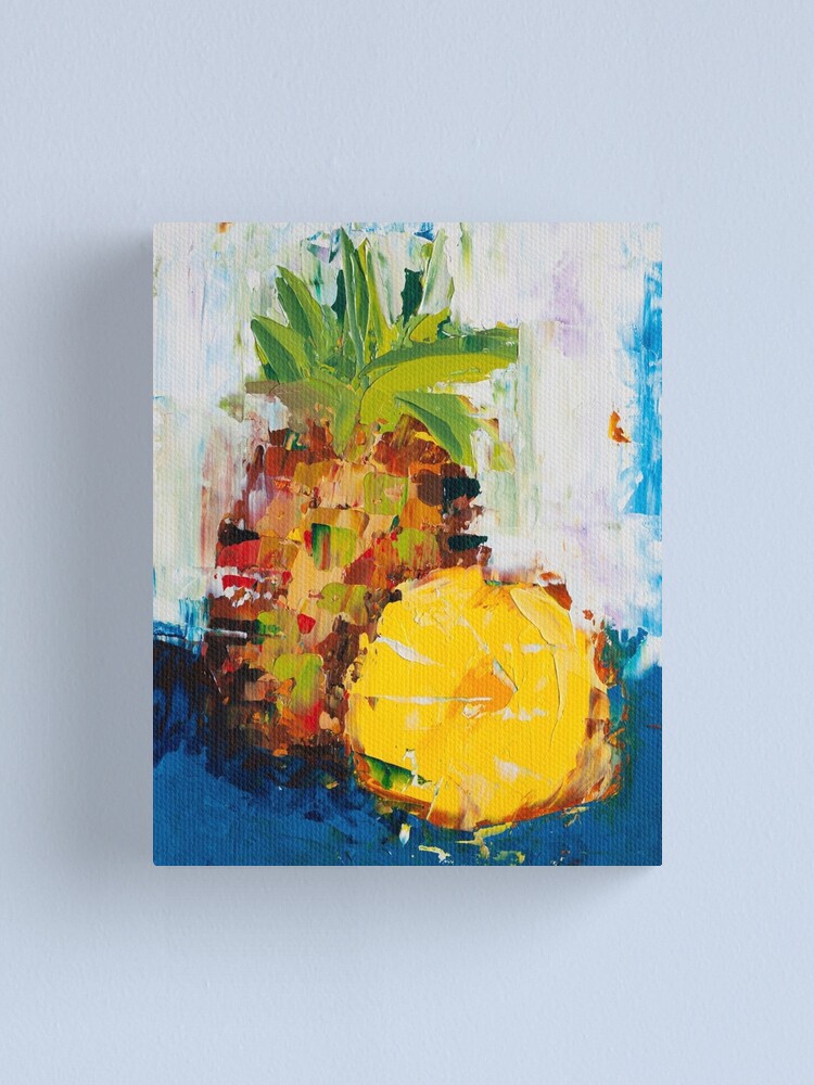 Alternate view of The Lone Pineapple Canvas Print