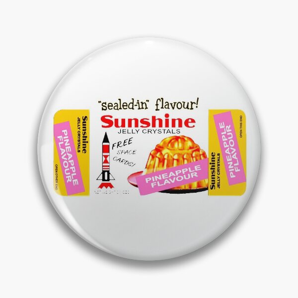 Item preview, SUNSHINE JELLY CRYSTALS - PACKAGING designed and sold by ThrowbackAds.